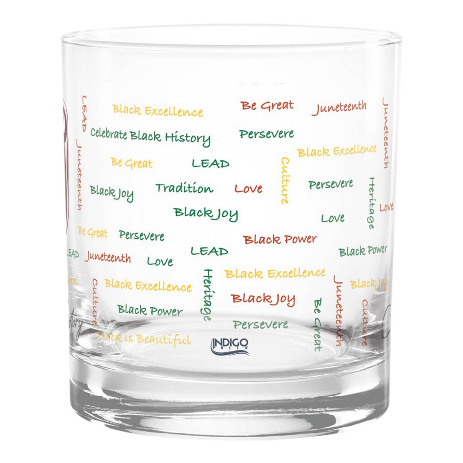 Alabama AM Bulldogs 14oz History Month Rocks Glass                                                                               - view number 2