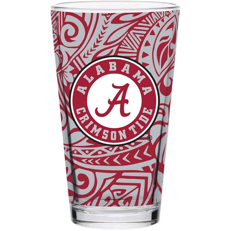 Indigo Falls Alabama Crimson Tide 16oz Ohana Pint Glass - NCAA Novelty at Academy Sports