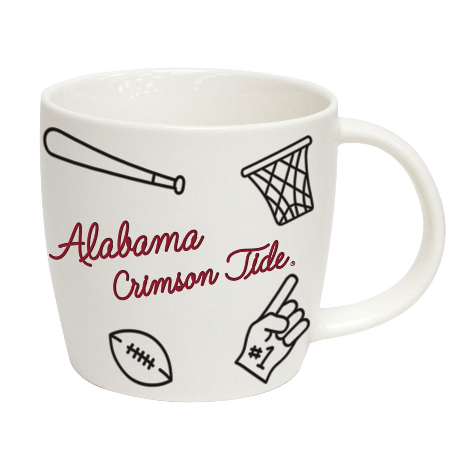 Alabama Crimson Tide 18oz Playmaker Mug