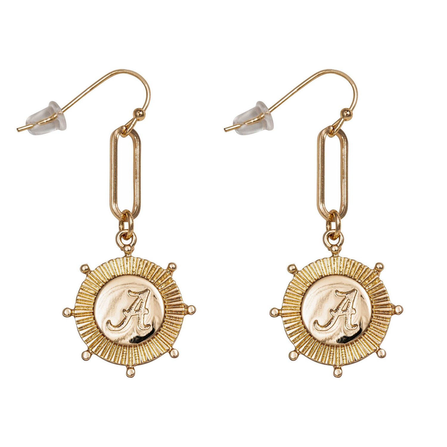 Alabama Crimson Tide Pixel Earrings                                                                                              - view number 1