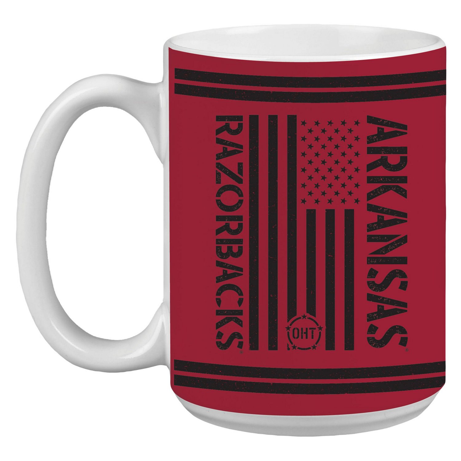 Arkansas Razorbacks 15oz OHT Military Appreciation Mug