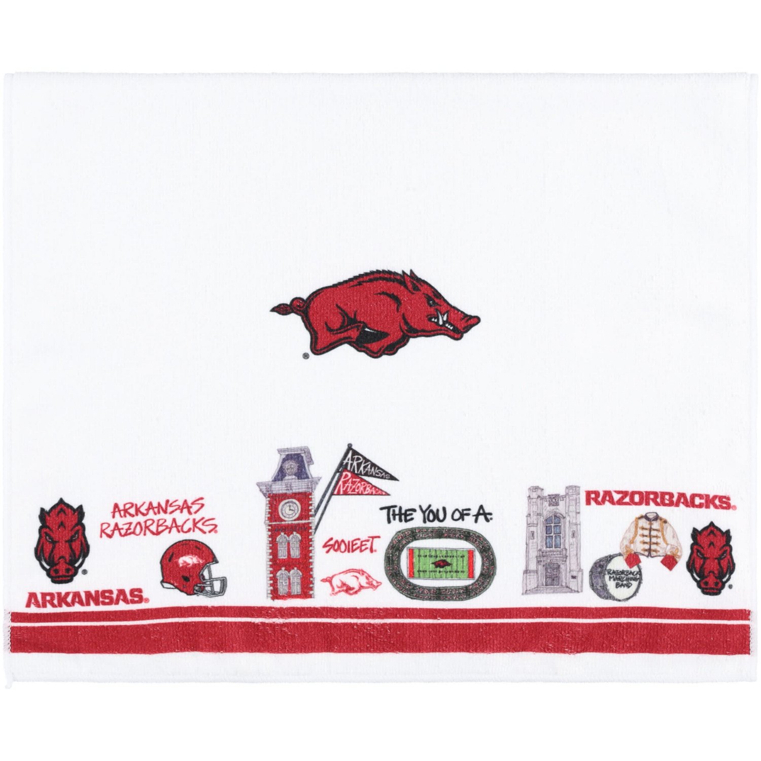 Arkansas Razorbacks Icon Towel