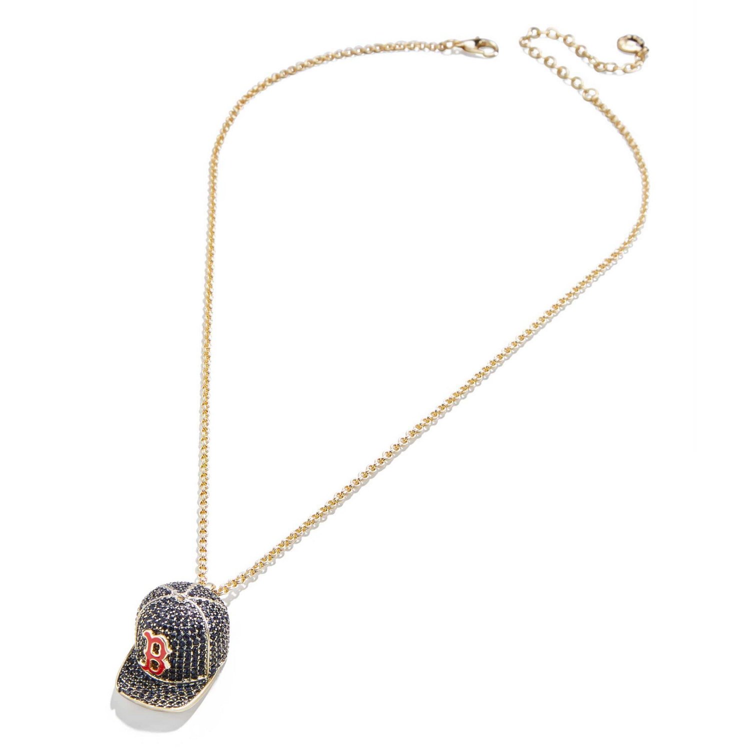 BaubleBar Boston Sox Baseball Hat Charm Necklace - view number 2
