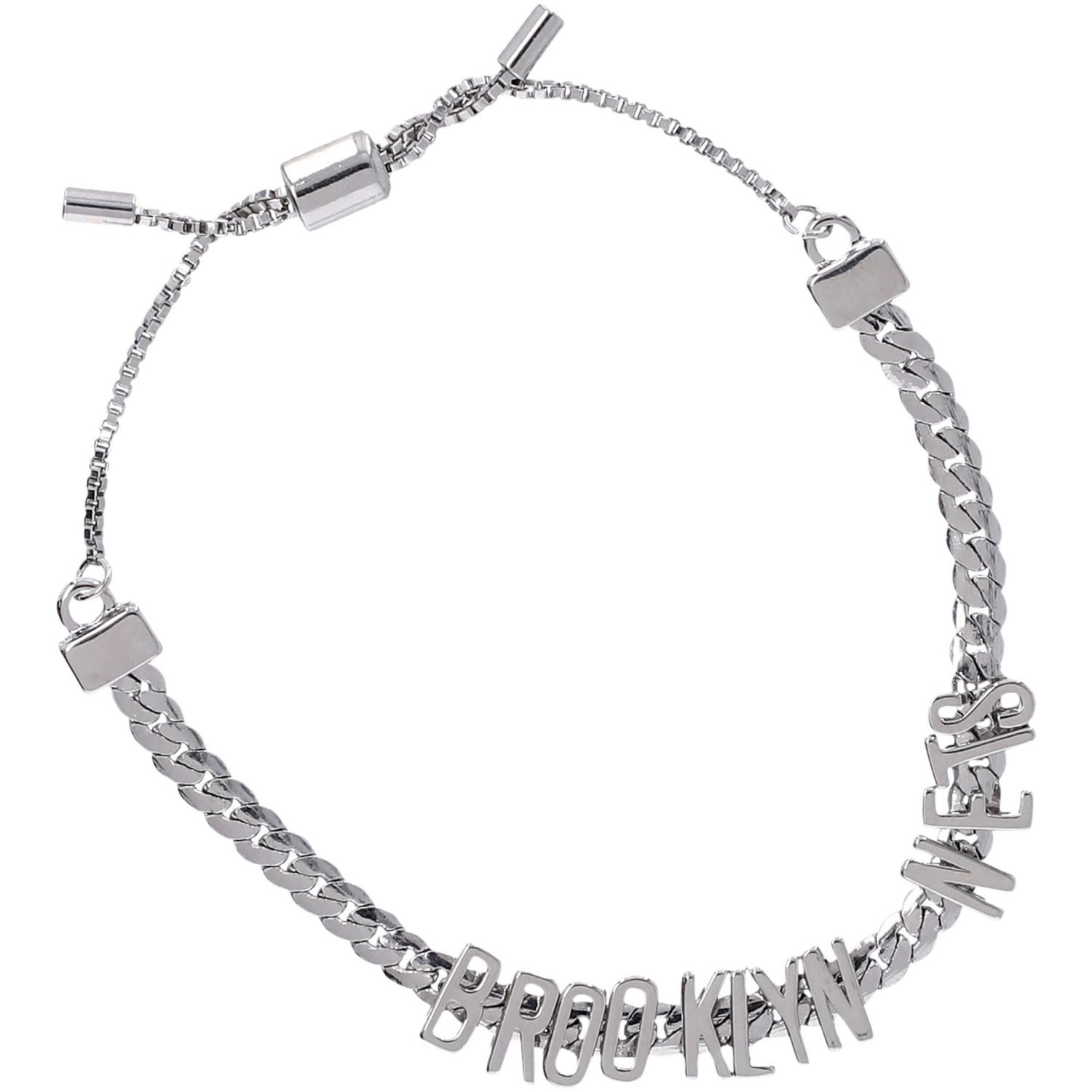 BaubleBar Brooklyn Nets Pull-Tie Bracelet