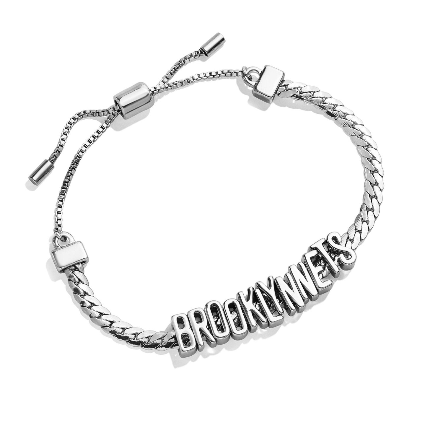 BaubleBar Brooklyn Nets Wordmark Pull-Tie Bracelet