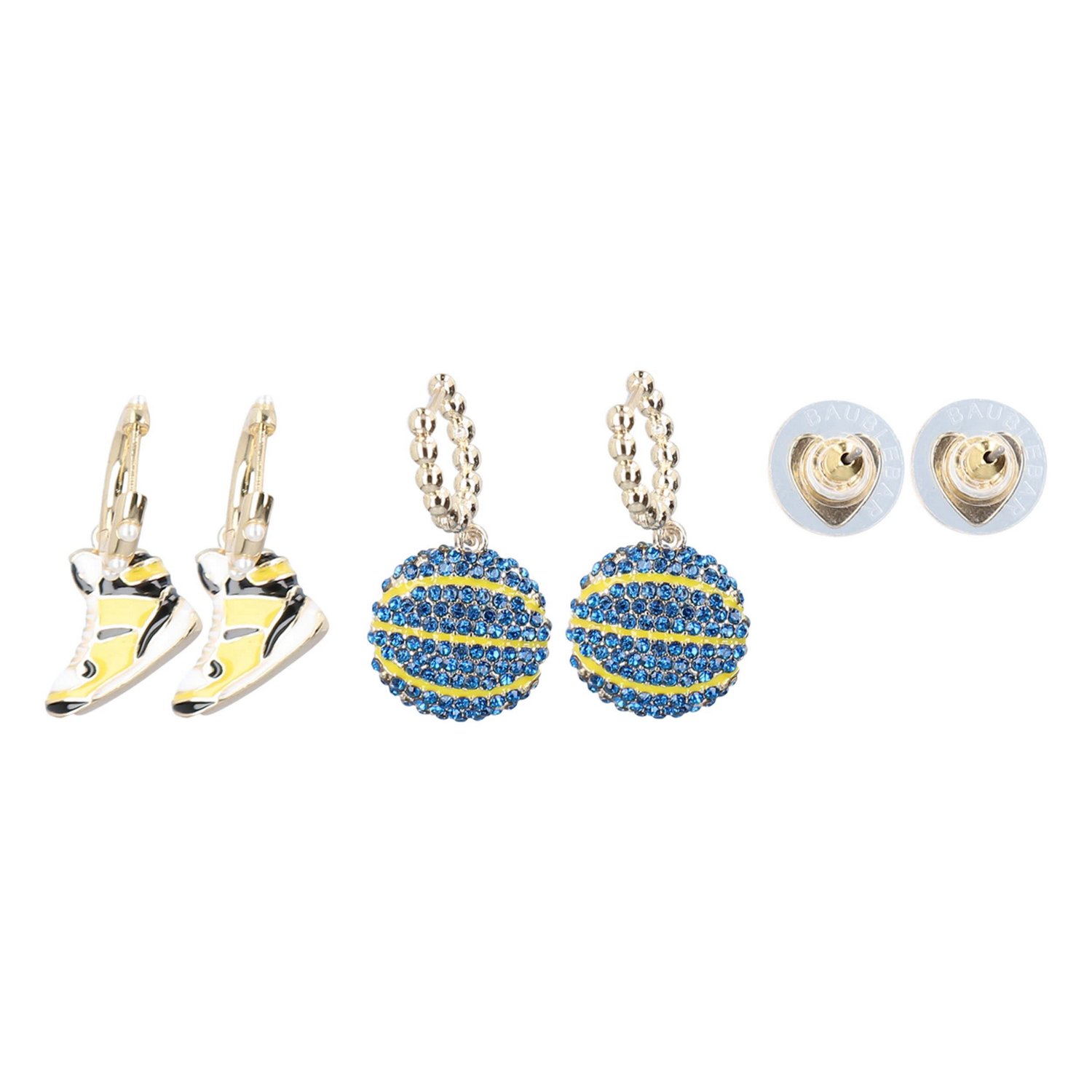 BaubleBar Golden State Warriors Logo Earrings Set - view number 2