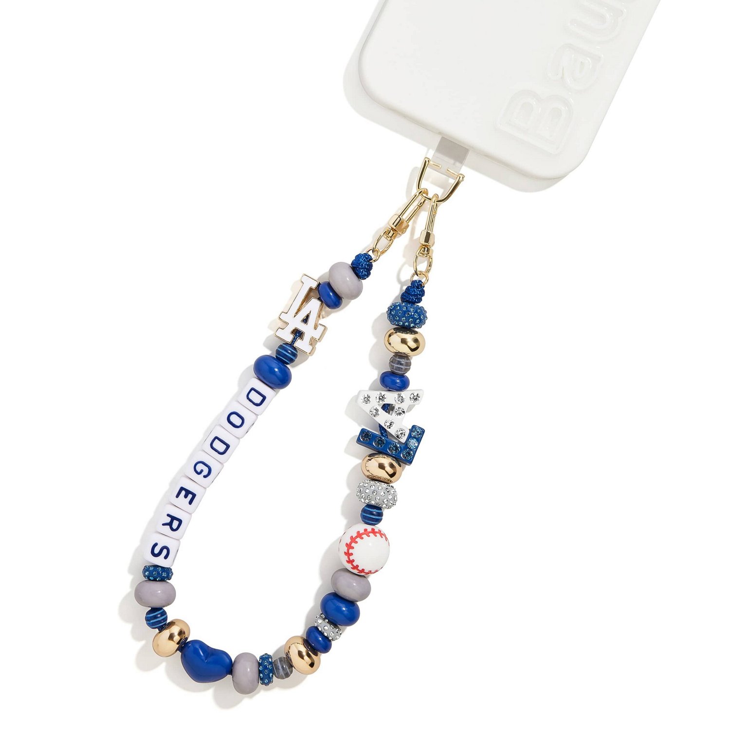 BaubleBar Los Angeles Dodgers Beaded Phone Charm - view number 2