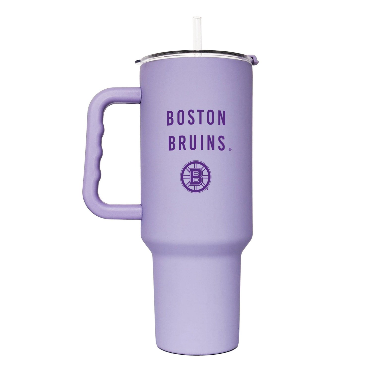 Boston Bruins 40oz Lavender Soft Touch Tumbler