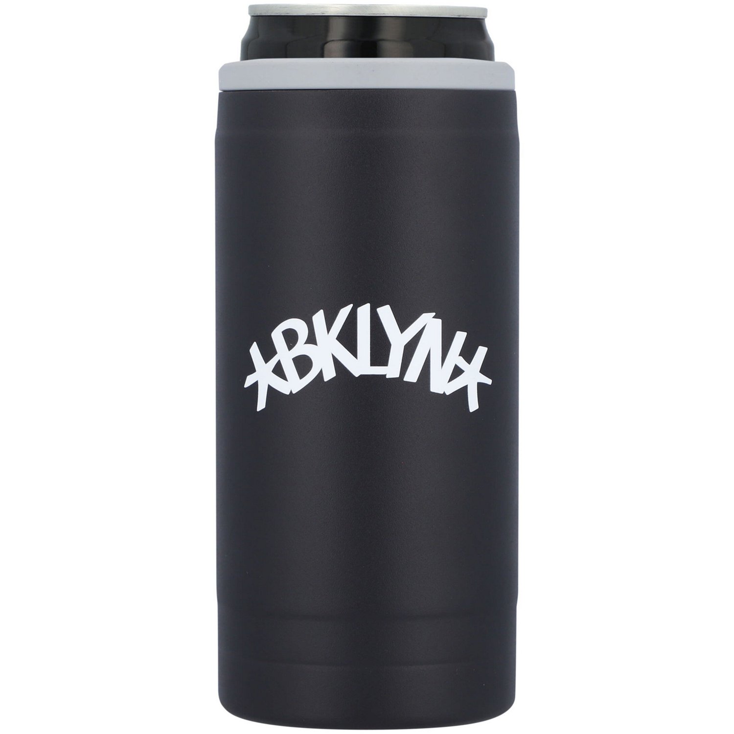 Brooklyn Nets 12oz Flipside Powdercoat Slim Can Cooler - view number 2