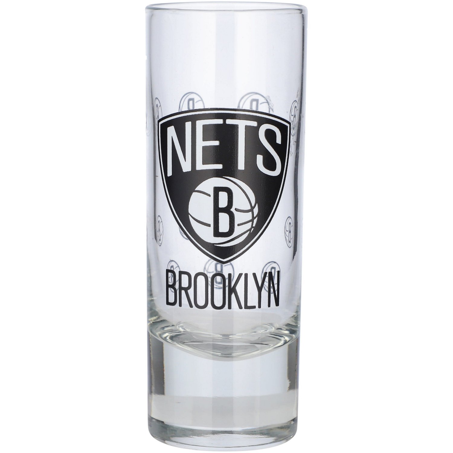 Brooklyn Nets 25oz Satin-Etched Tall Shot Glass
