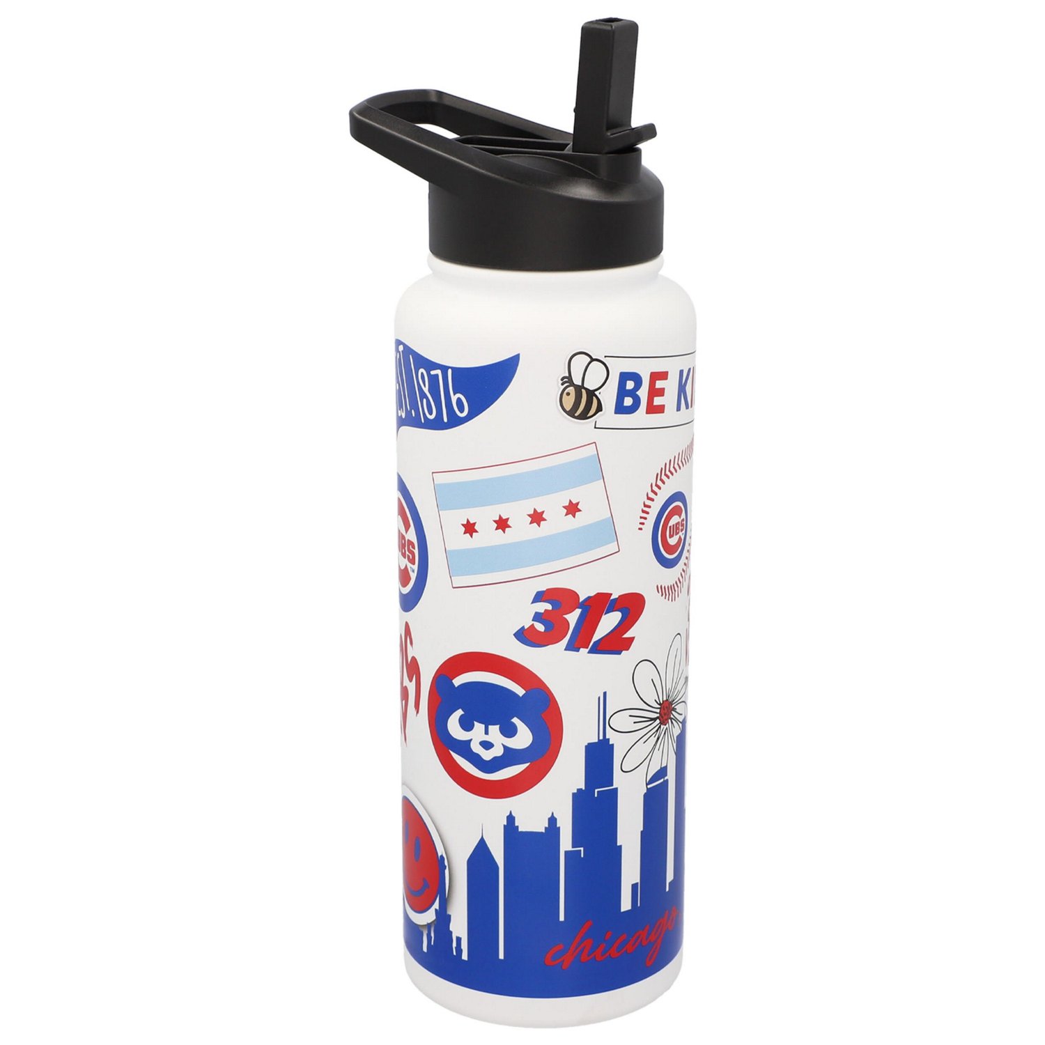 Chicago Cubs 34oz Native Quencher Bottle                                                                                         - view number 2