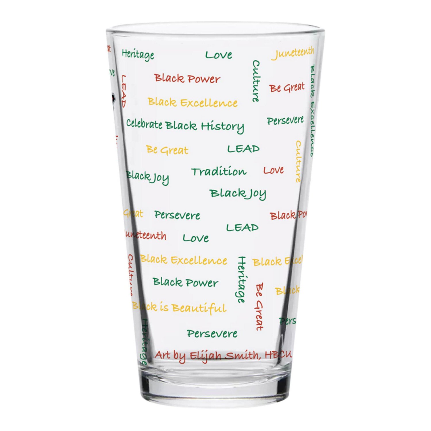 Clark Atlanta University Panthers 16oz Pint Glass - view number 2