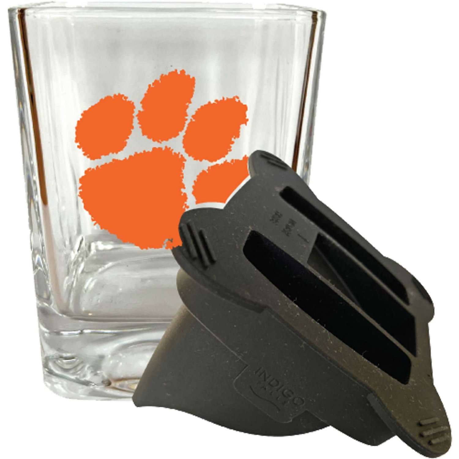 Clemson Tigers 10oz Ice Wedge Glass - view number 2