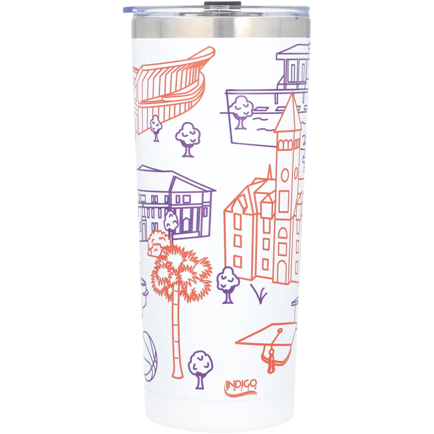 Clemson Tigers 24oz Campus Tumbler - view number 2
