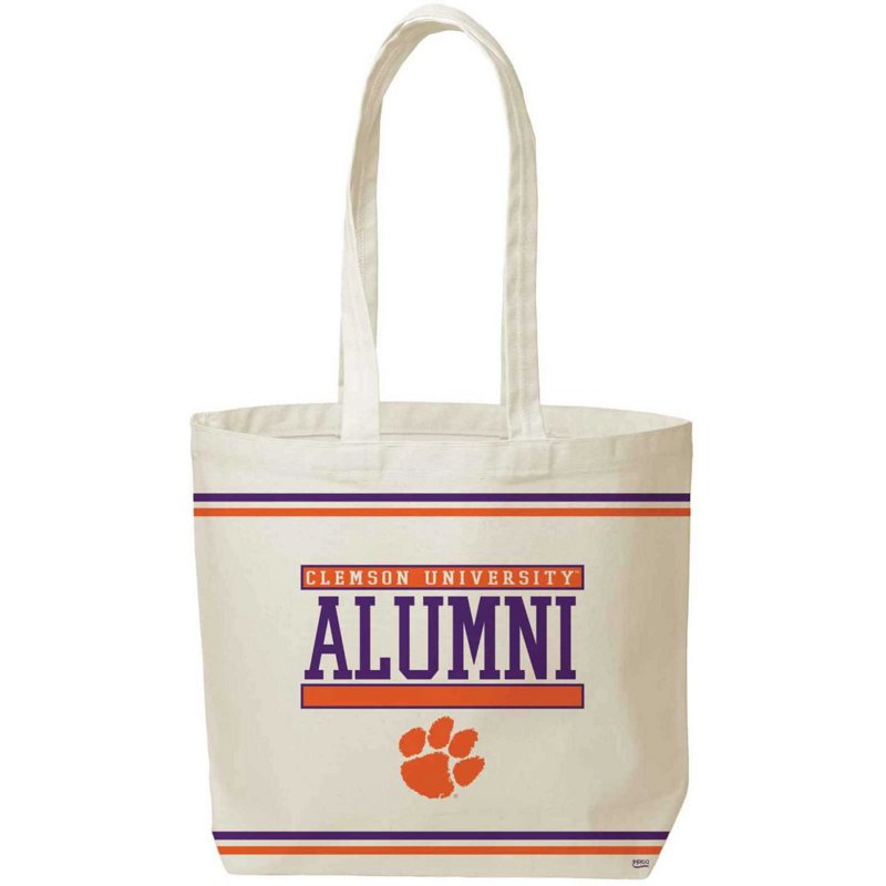 Indigo Falls Clemson Tigers Alumni Daily Grind Tote Bag - NCAA Novelty at Academy Sports