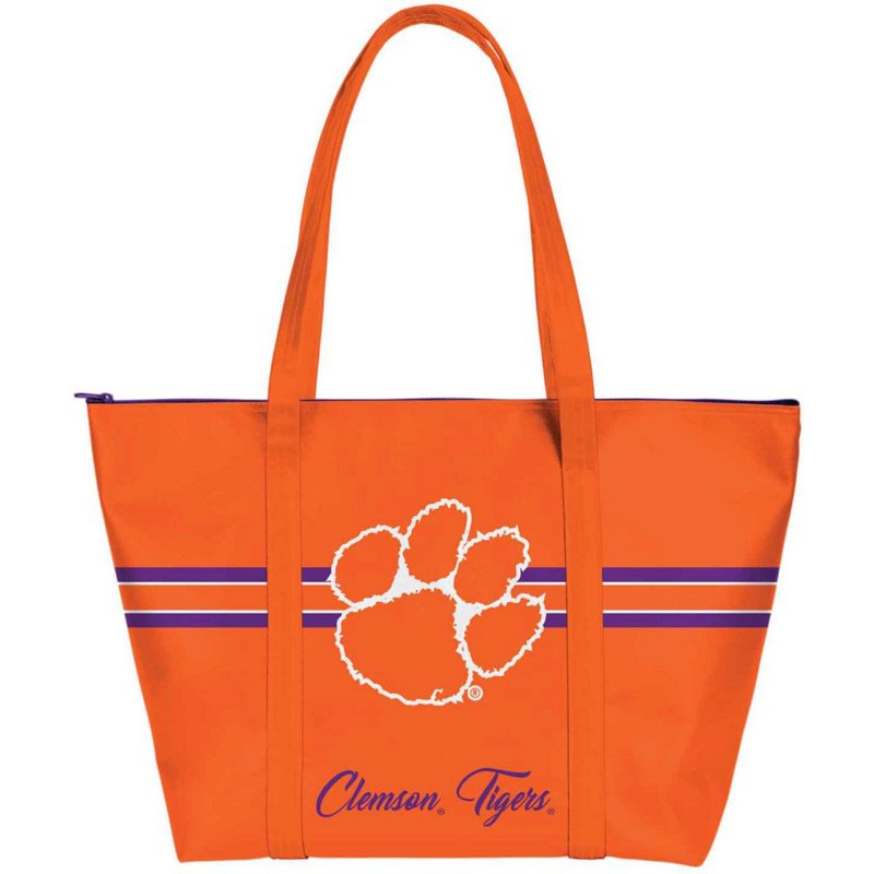 Indigo Falls Clemson Tigers Classic Weekender Tote Bag Orange - NCAA Novelty at Academy Sports