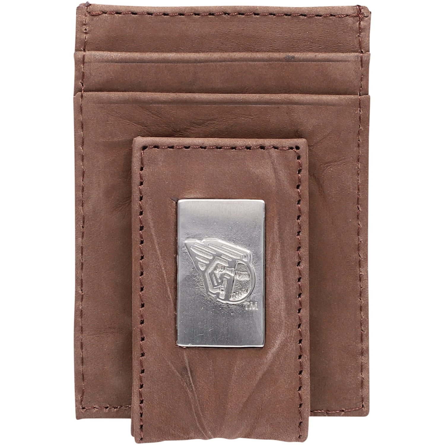 Cleveland Guardians Leather Front Pocket Wallet - view number 2