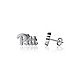 Dayna Designs Pitt Panthers Team Logo Post Earrings                                                                              - view number 1 selected