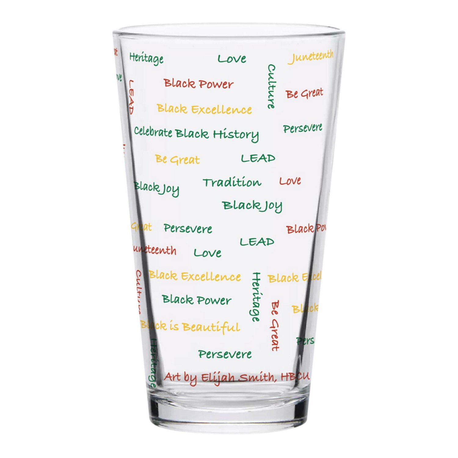 Delaware State Hornets 16oz Pint Glass - view number 2