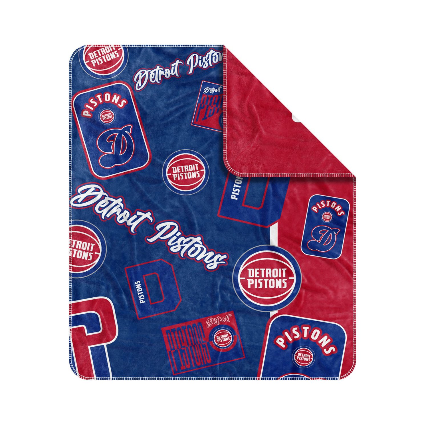 Detroit Pistons 50 x 60 Dream Weave Throw Blanket - view number 2