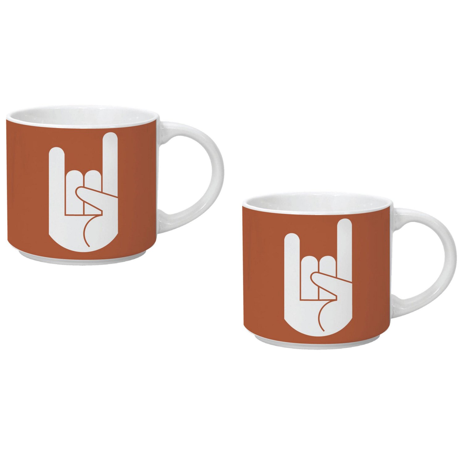 Falls Texas Longhorns Two Pack 14oz Stackable Mug Set