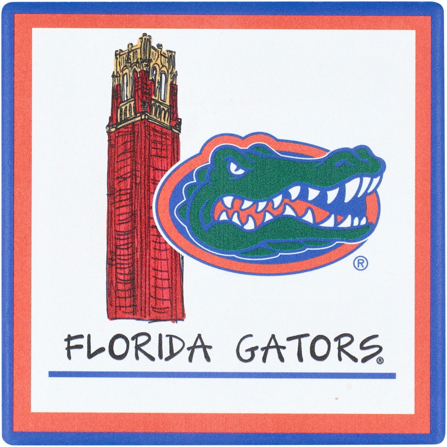 Florida Gators Four-Pack Coaster Set                                                                                             - view number 2