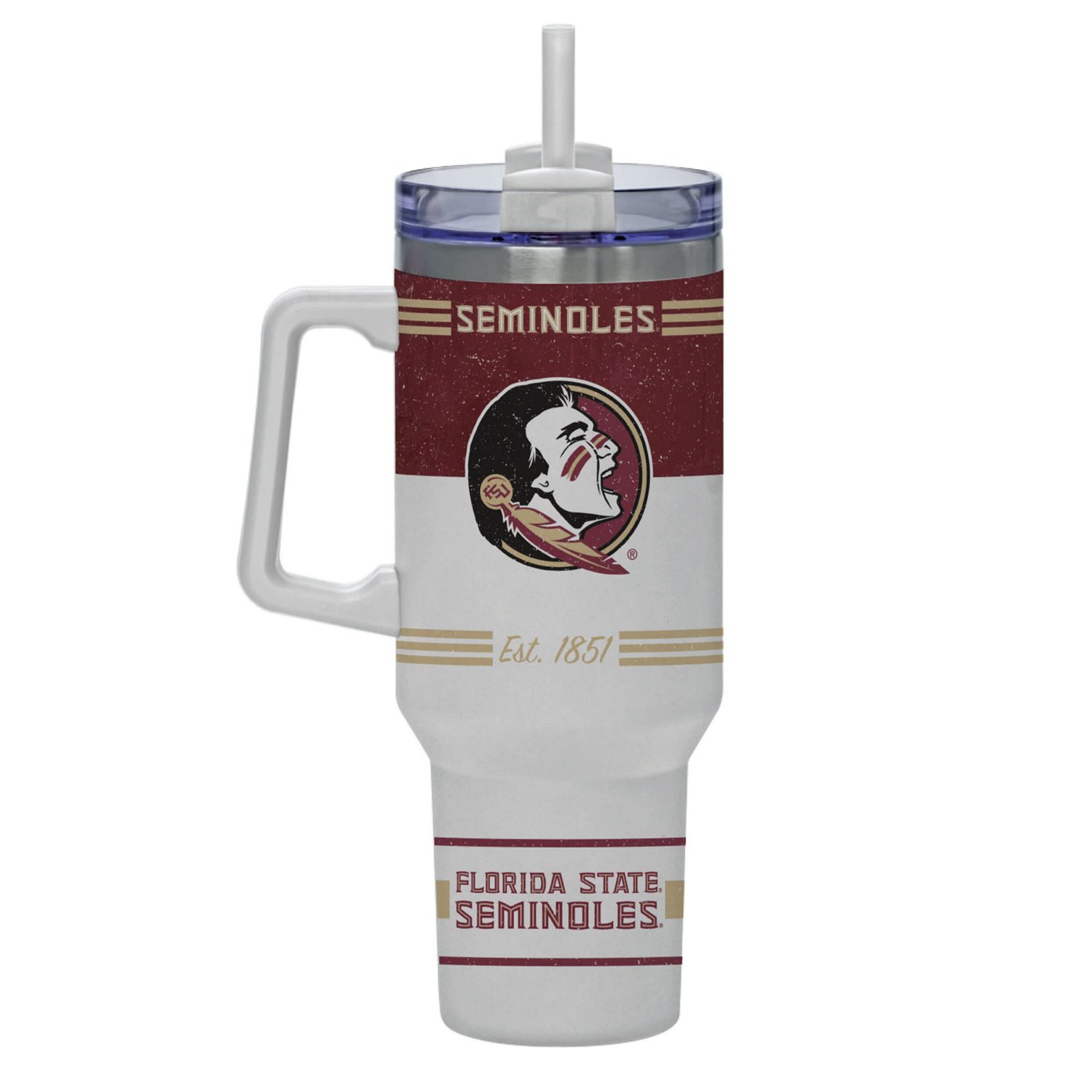 Florida State Seminoles 40oz Rocky Vintage Tumbler - view number 2