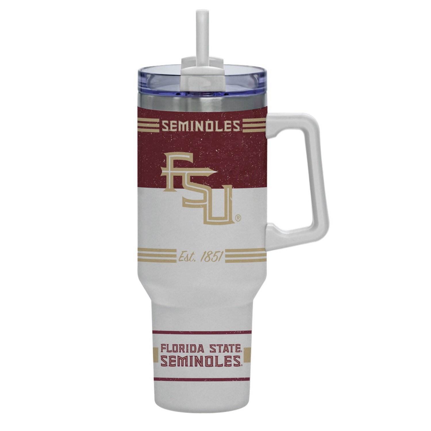 Florida State Seminoles 40oz Rocky Vintage Tumbler - view number 1