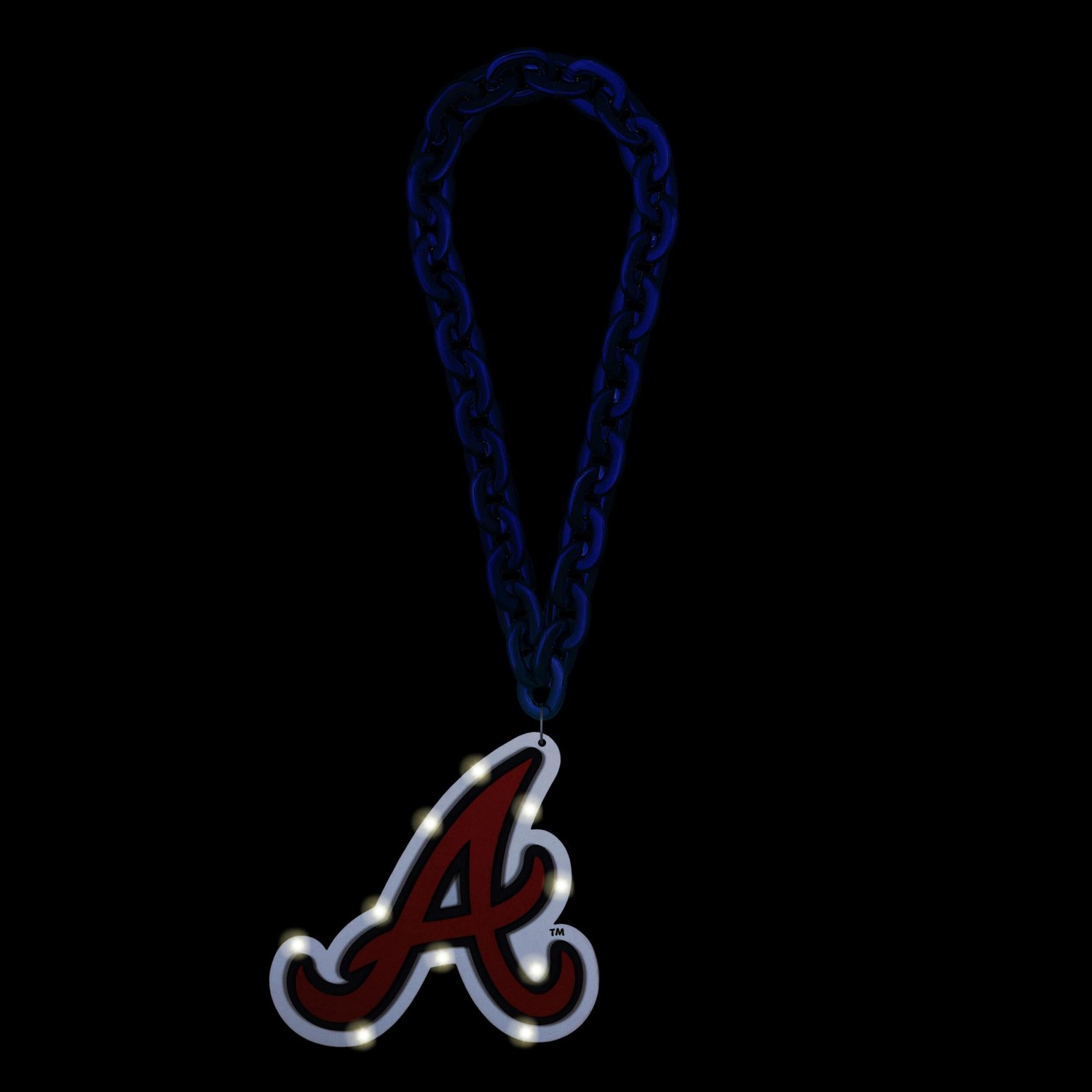 FOCO Atlanta Braves Light Up Big Logo Fan Chain - view number 2