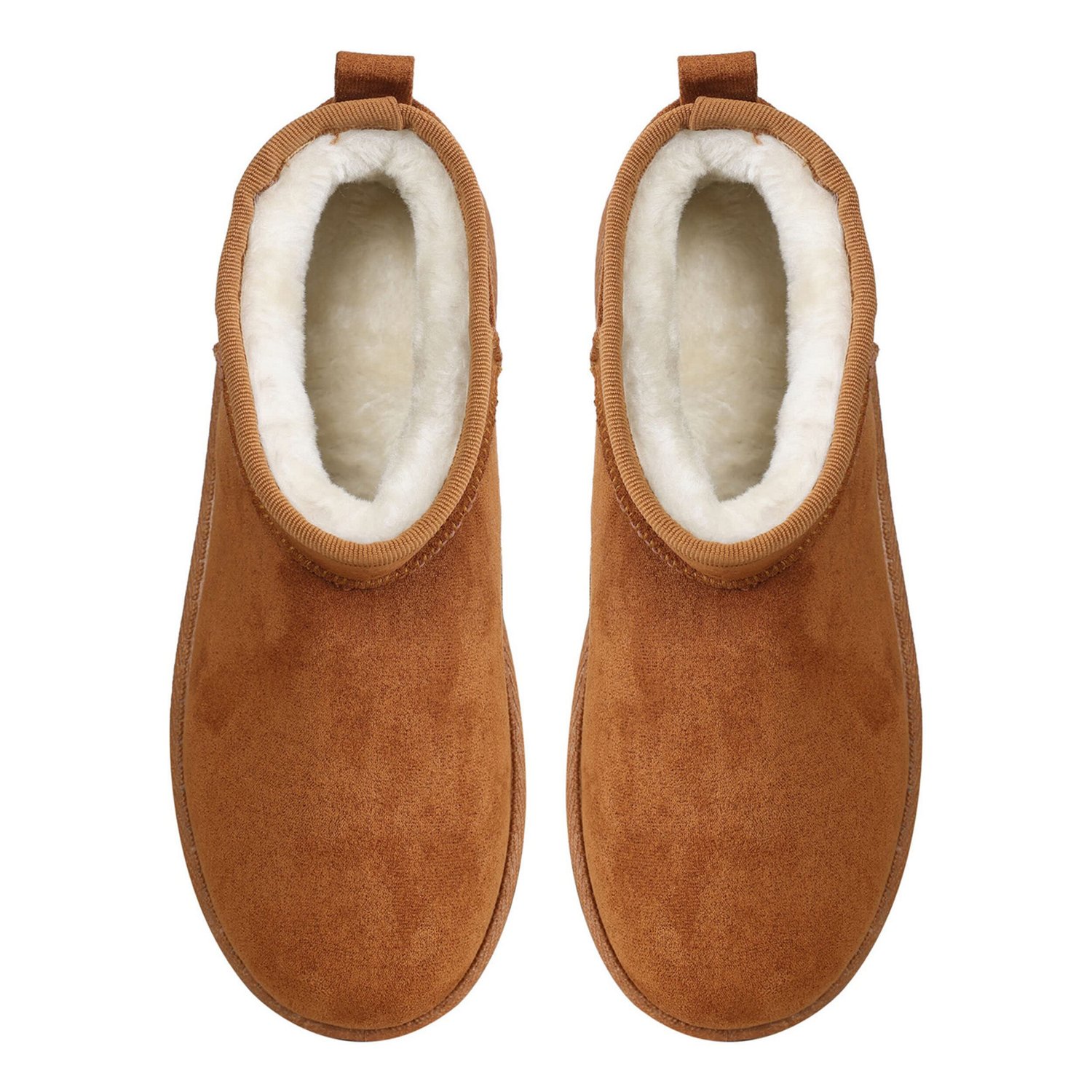 FOCO Michigan State Spartans Team Logo Fuzzy Fan Boots                                                                           - view number 3