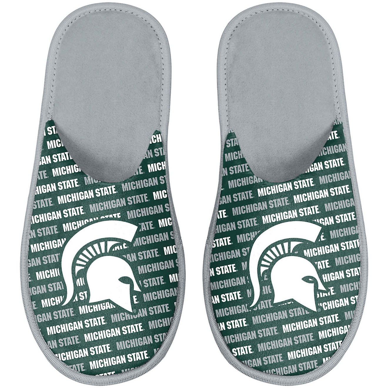 FOCO Michigan State Spartans Team Scuff Slippers                                                                                 - view number 1