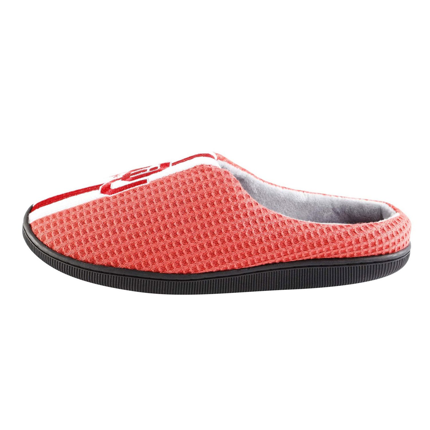 FOCO Oklahoma Sooners Team Stripe Memory Foam Slide Slippers - view number 2