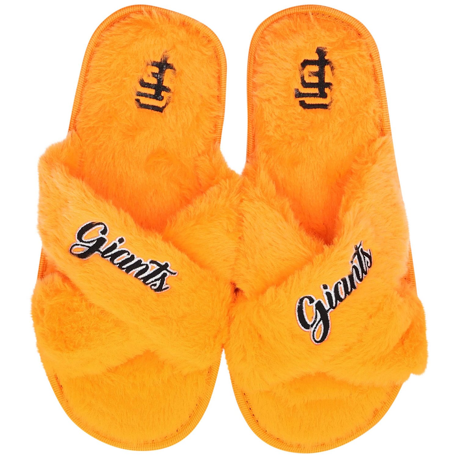 FOCO San Francisco Giants Script Cross Slide Slippers