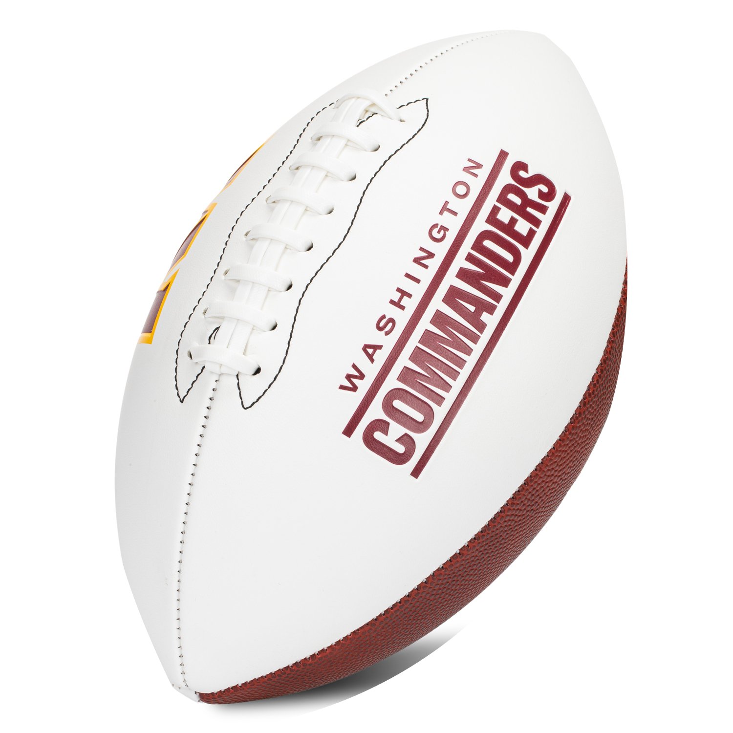 Franklin Washington Commanders Official Size Autograph Football                                                                  - view number 1