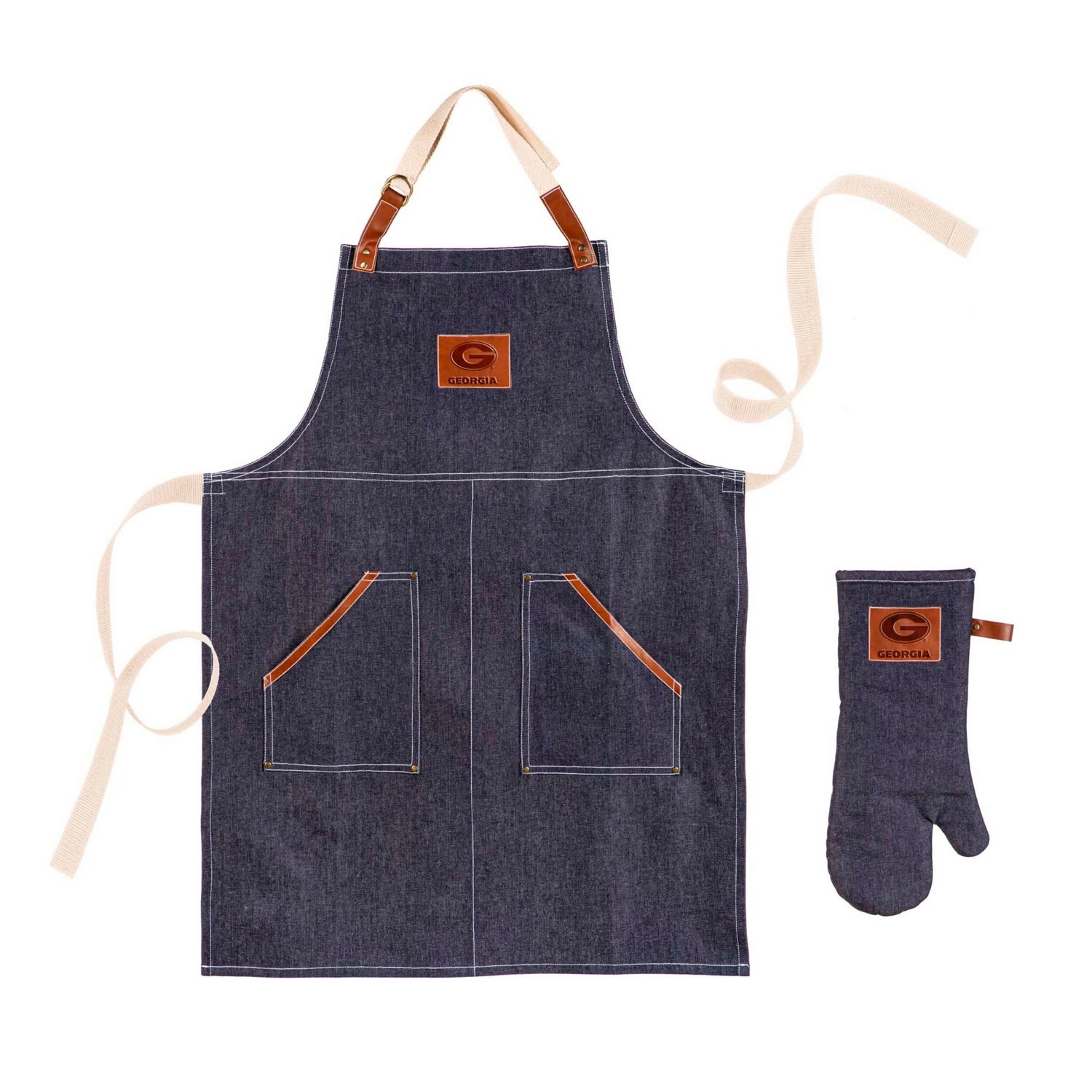 Georgia Bulldogs Grill Apron and Glove Set - view number 1