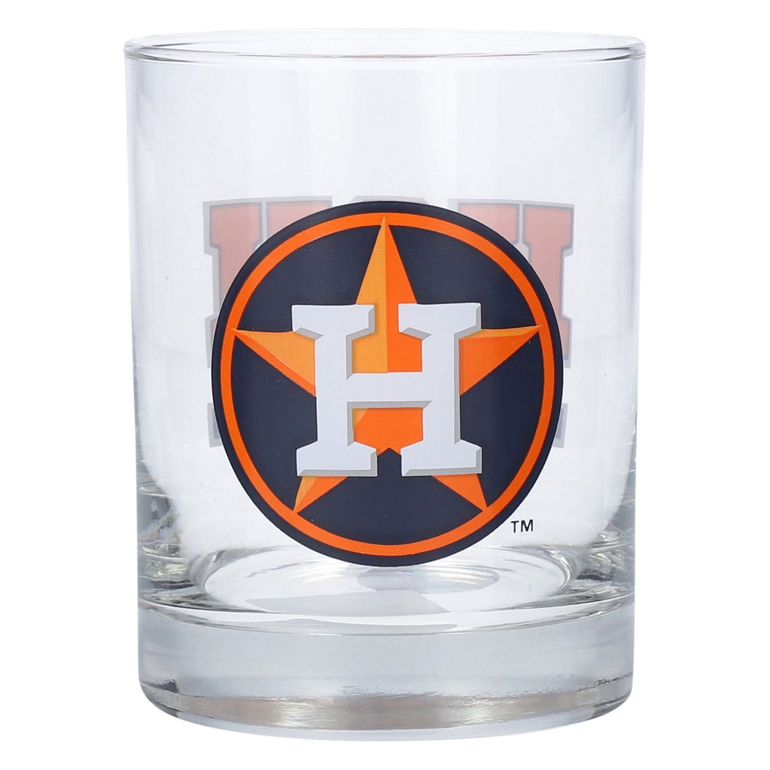 Houston Astros Letterman 14oz Rocks Glass