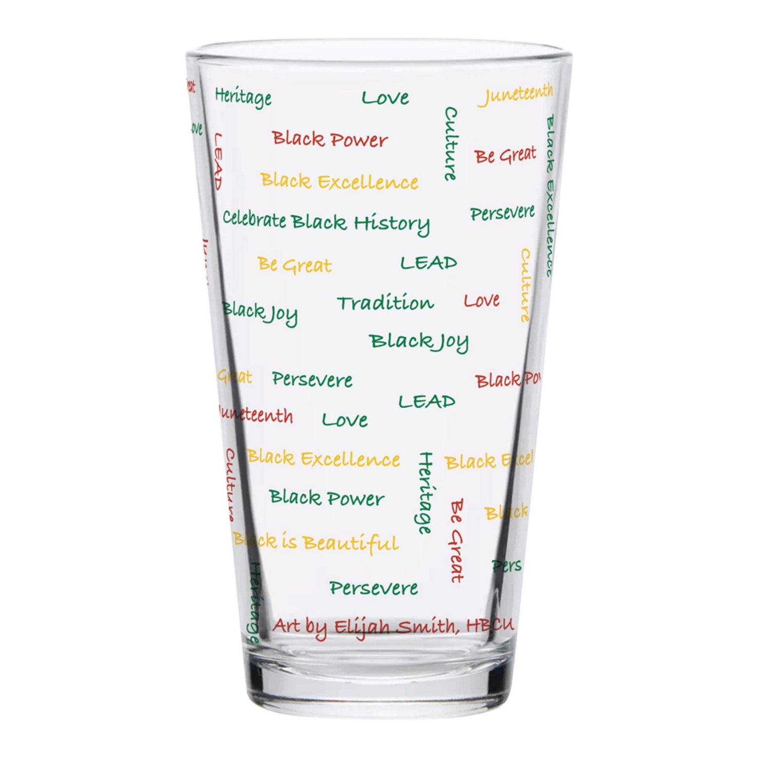 Howard Bison 16oz Pint Glass - view number 2