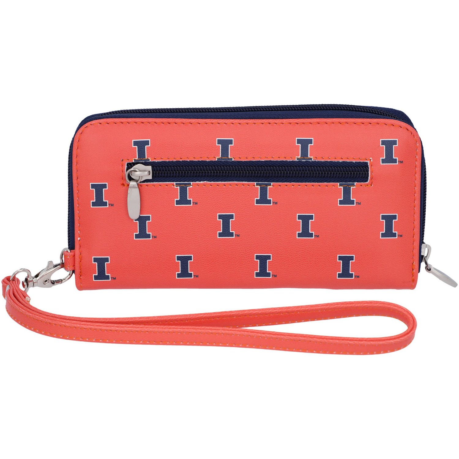 Illinois Fighting Illini Zip-Around Wristlet Wallet
