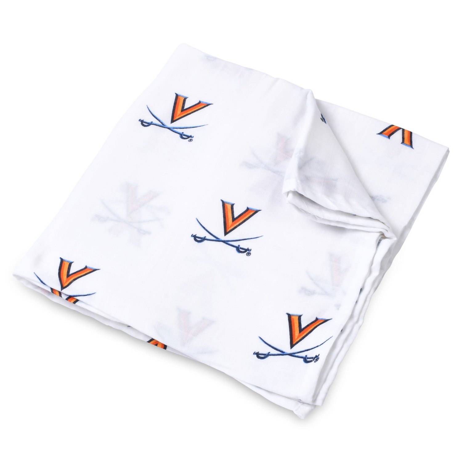 Infant Virginia Cavaliers 47'' x 47'' Muslin Swaddle Blanket