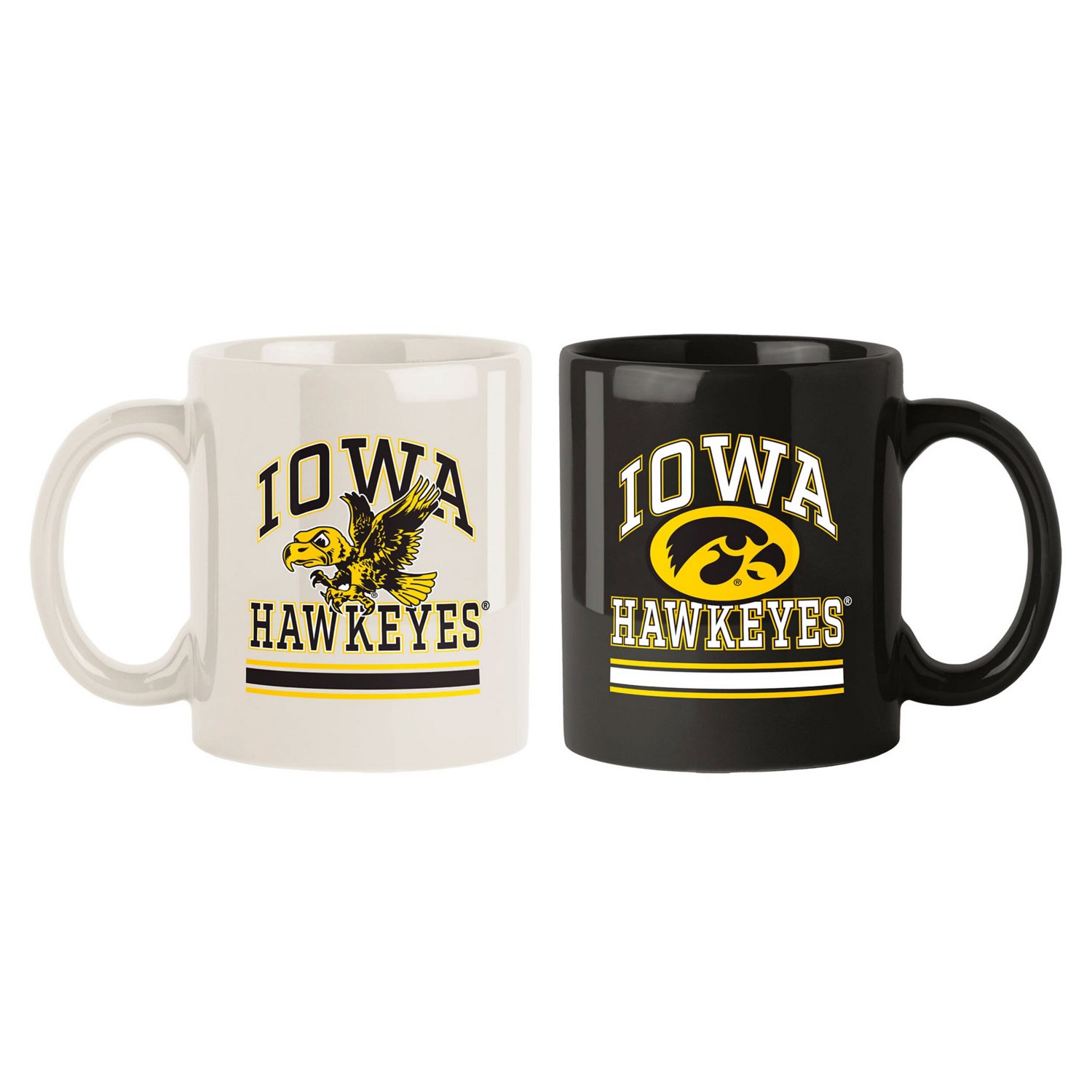 Iowa Hawkeyes 2-Pack 15oz Color Mug Set