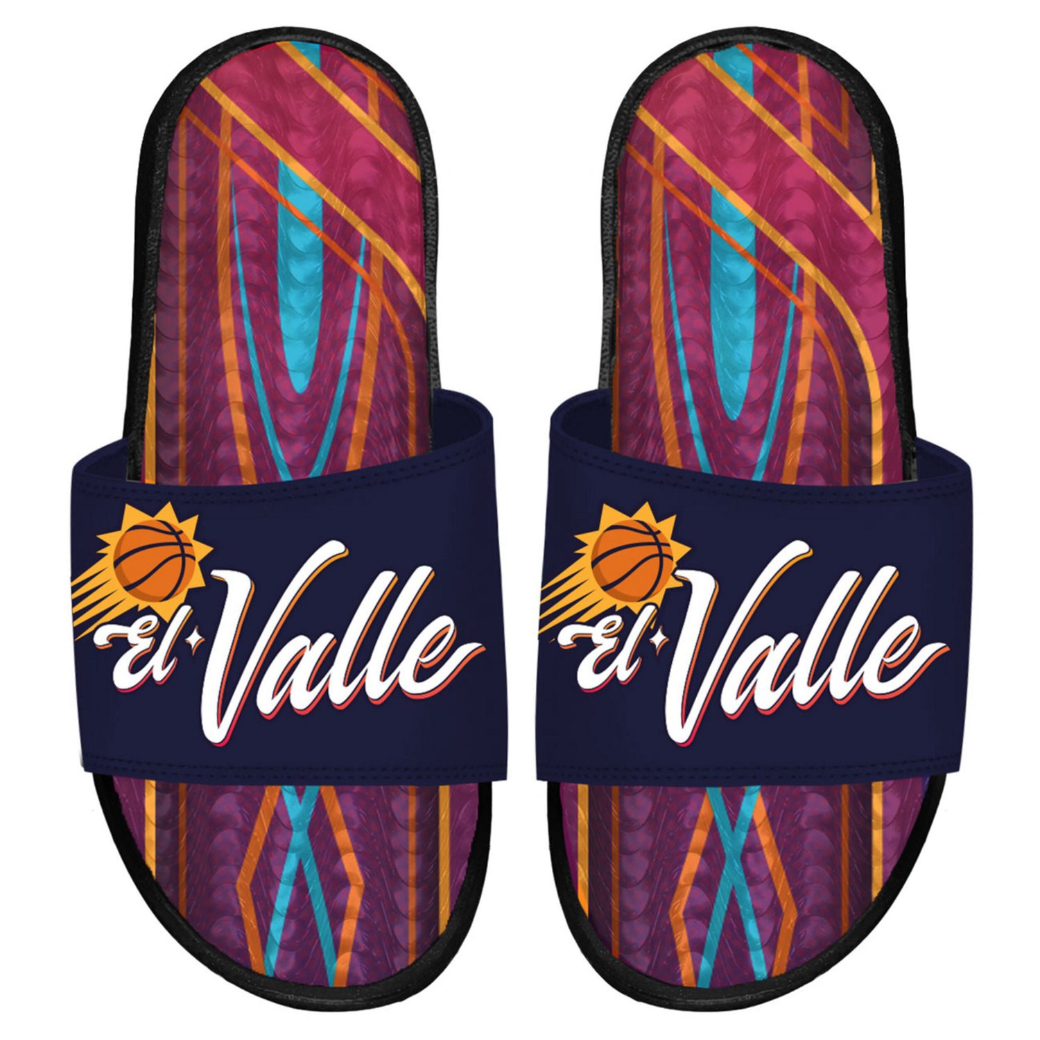 ISlide Phoenix Suns 2023/24 City Edition Gel Slide Sandals                                                                       - view number 1