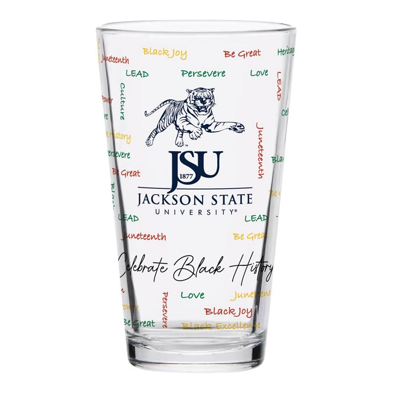 Indigo Falls Jackson State Tigers 16oz Pint Glass - NCAA Novelty at Academy Sports