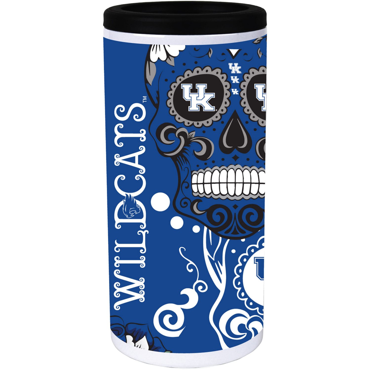 Kentucky Wildcats Dia Stainless Steel 12oz Slim Can Cooler - view number 1