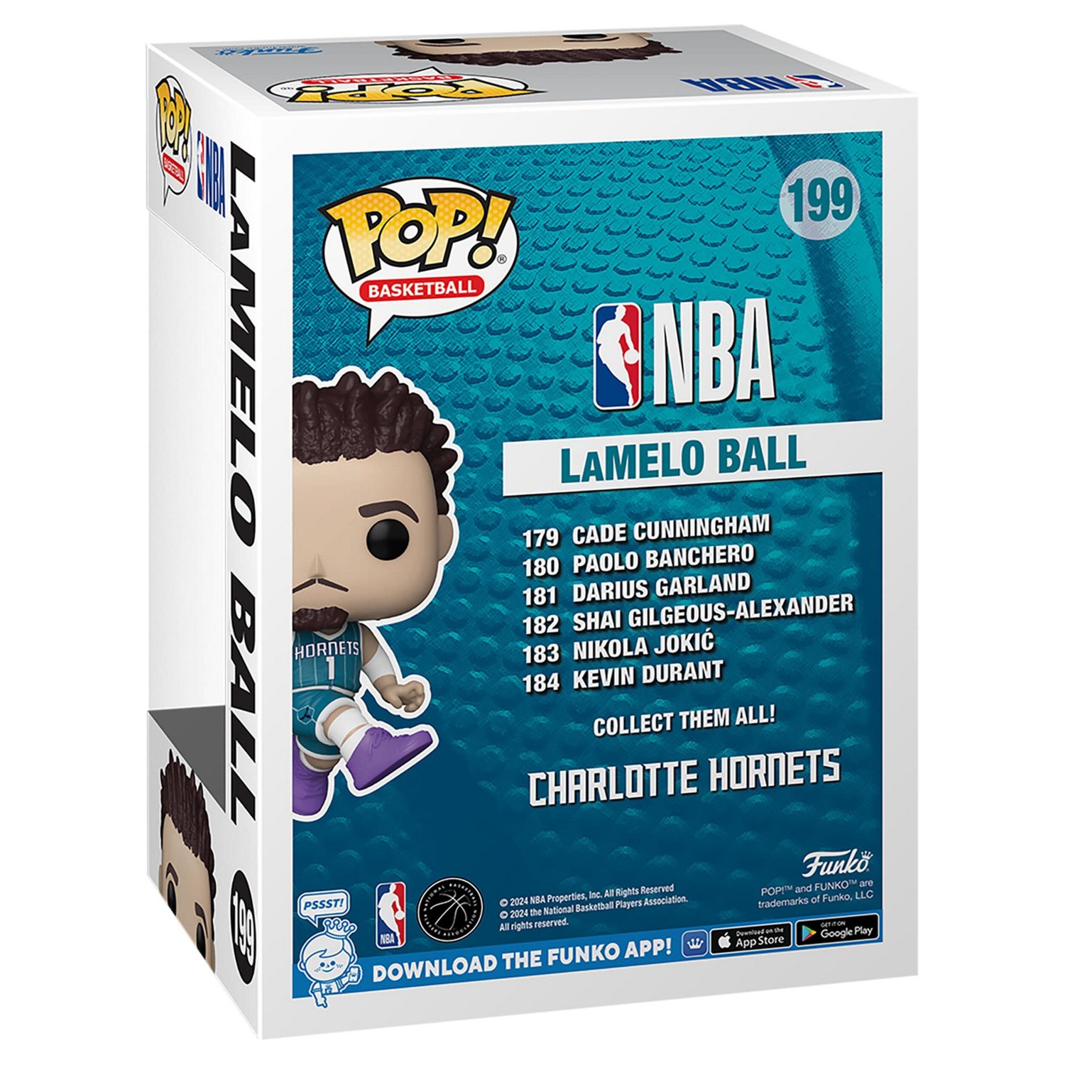 LaMelo Ball Charlotte Hornets Fanatics Exclusive Classic Funko Pop Vinyl Figure                                                  - view number 2