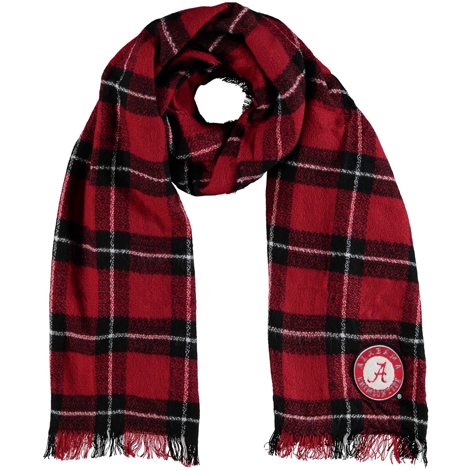 Little Earth Alabama Crimson Tide Plaid Blanket Scarf                                                                            - view number 1
