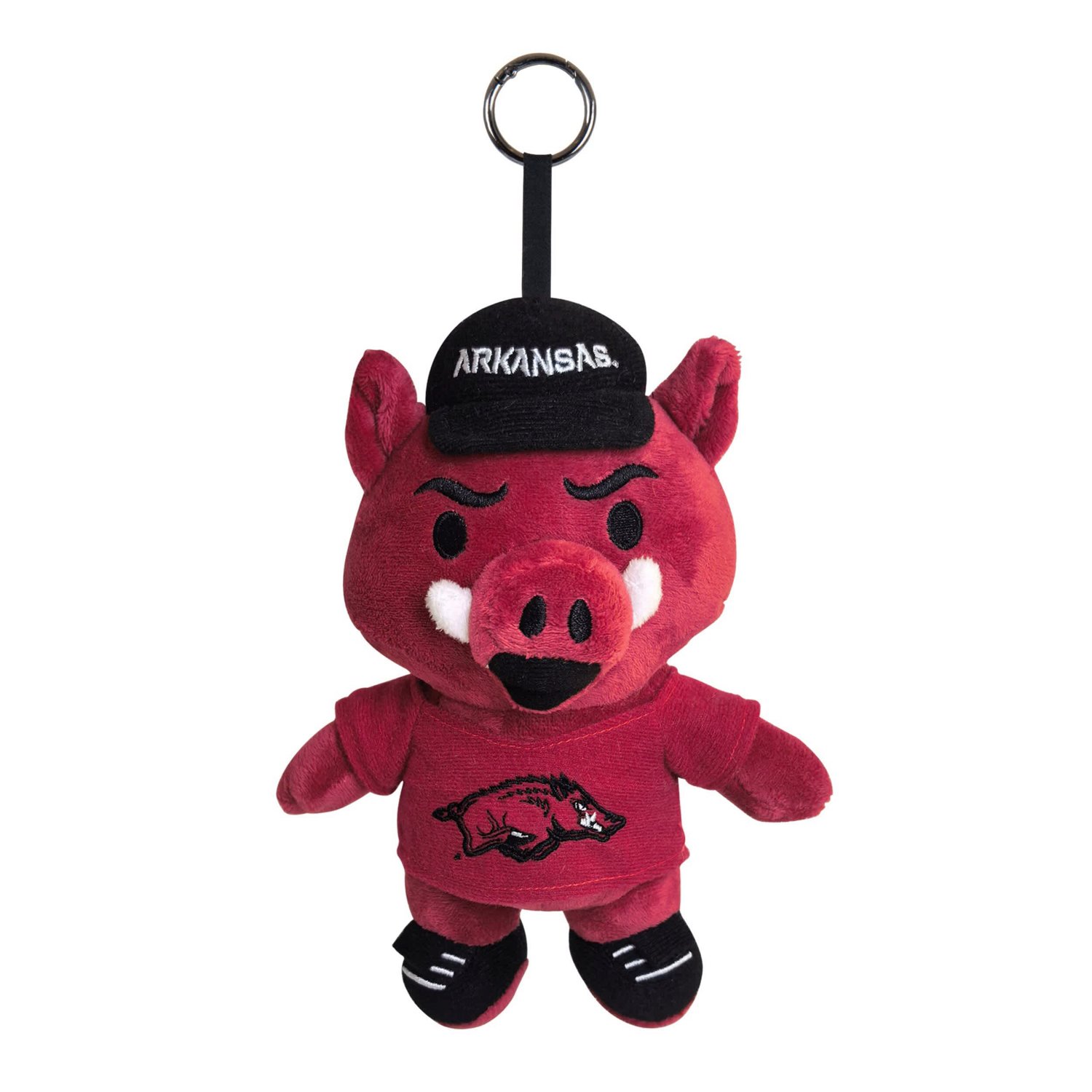 Logo Brands Arkansas Razorbacks Huddle Buddy Bag Charm
