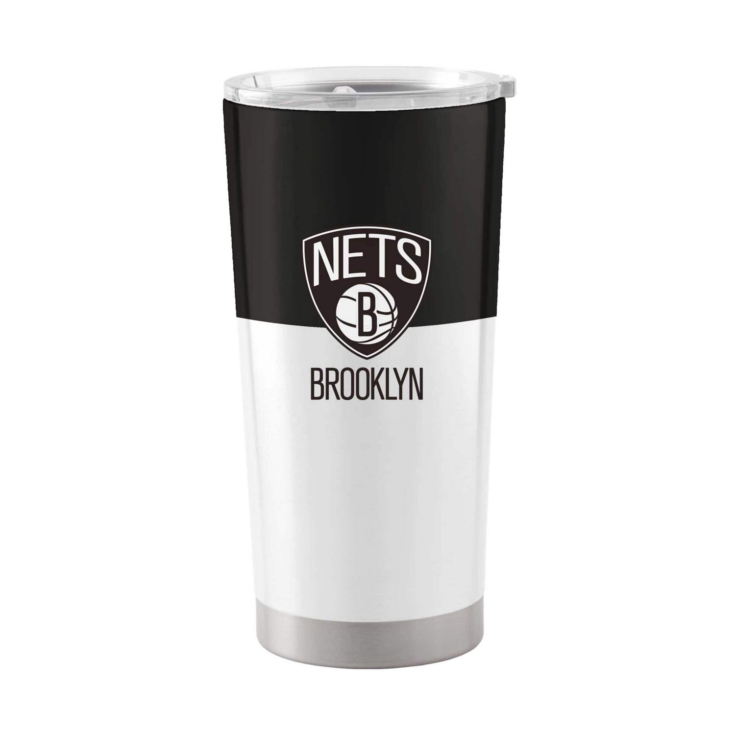 Logo Brands Brooklyn Nets 20 oz Colorblock Stainless Steel Tumbler - view number 2