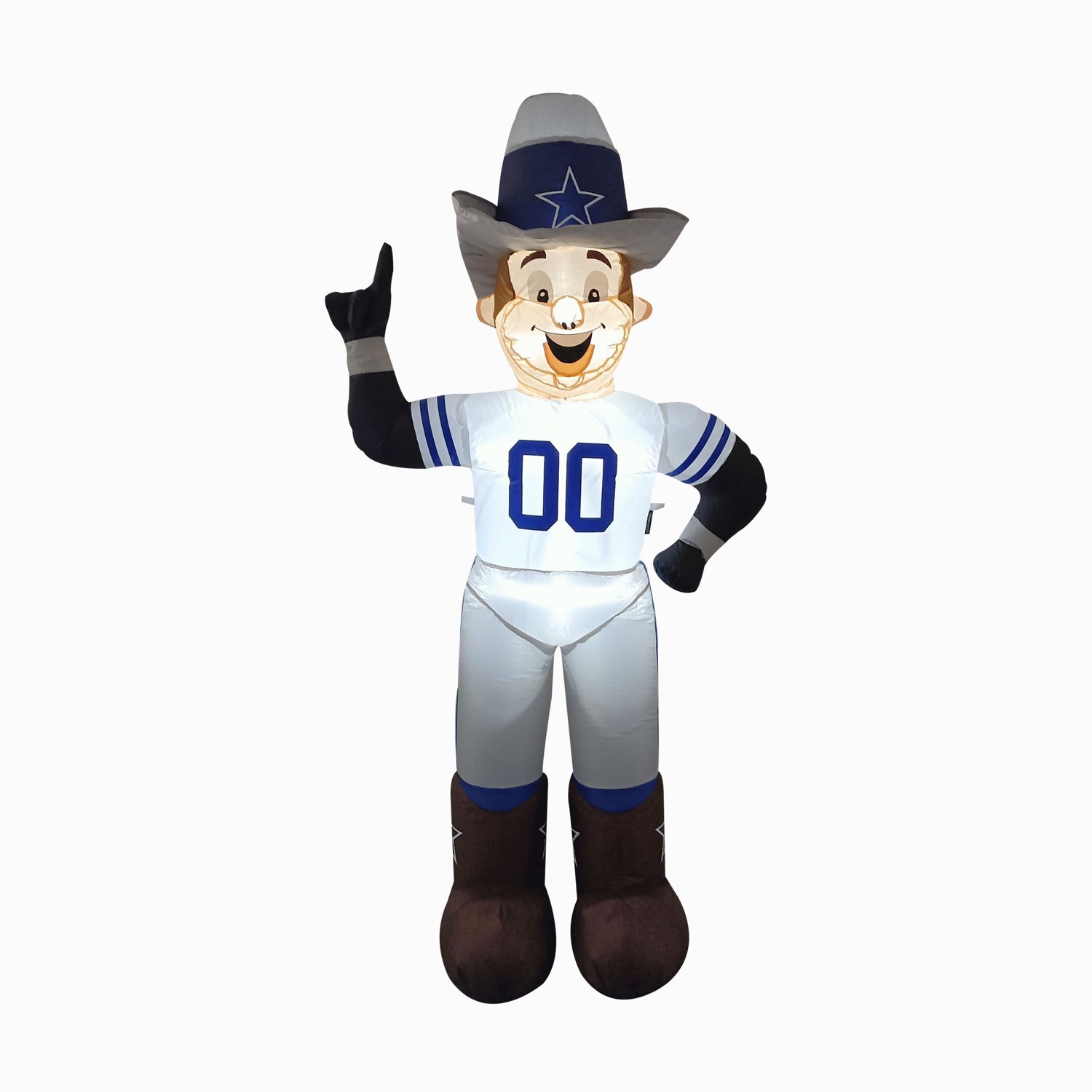 Logo Brands Dallas Cowboys 7 ft Yard Inflatable Mascot