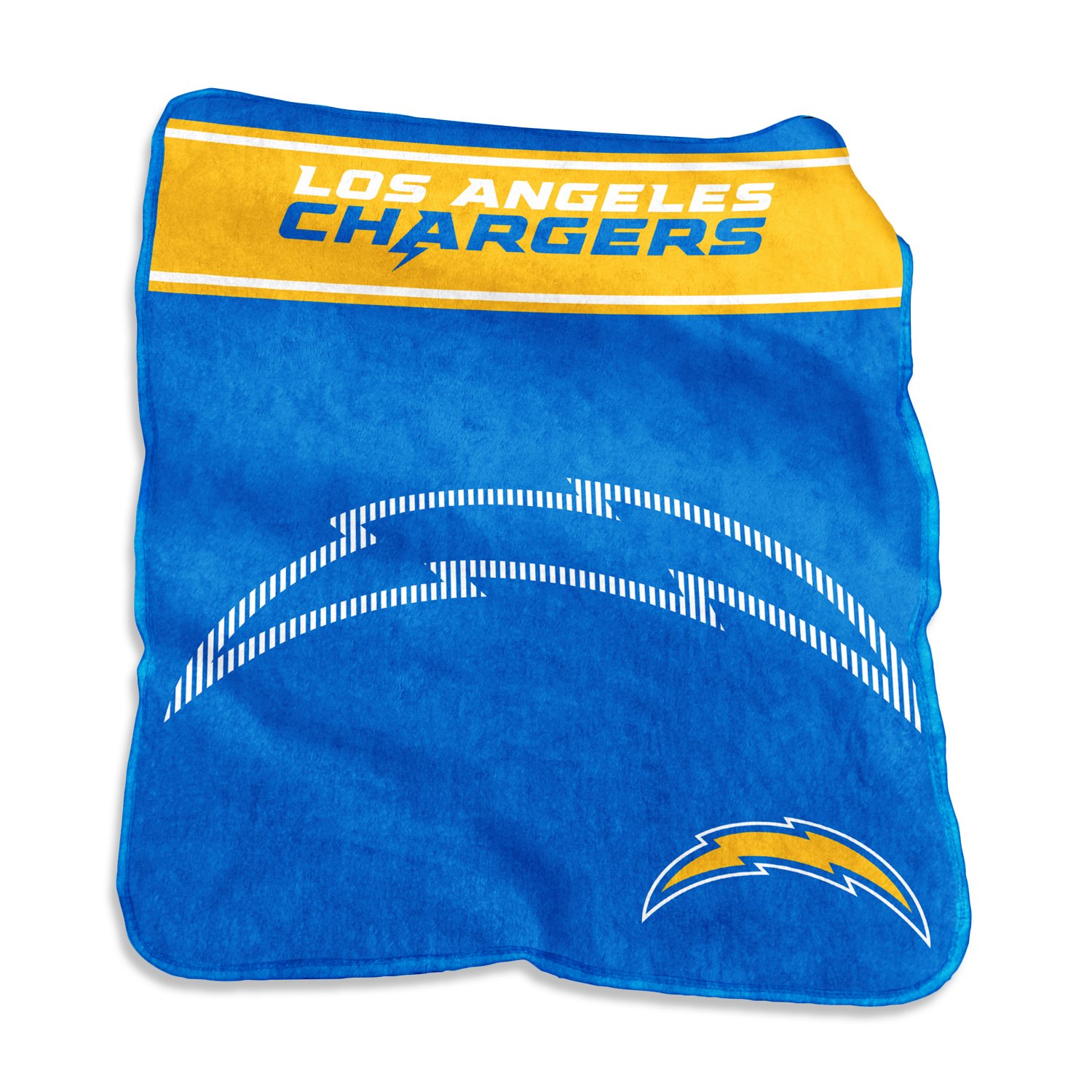 Logo Brands Los Angeles Chargers 60 in x 80 in Raschel Throw - view number 1
