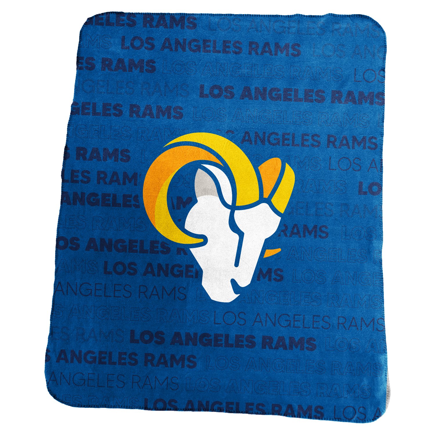 Logo Brands Los Angeles Rams Classic Fleece Throw